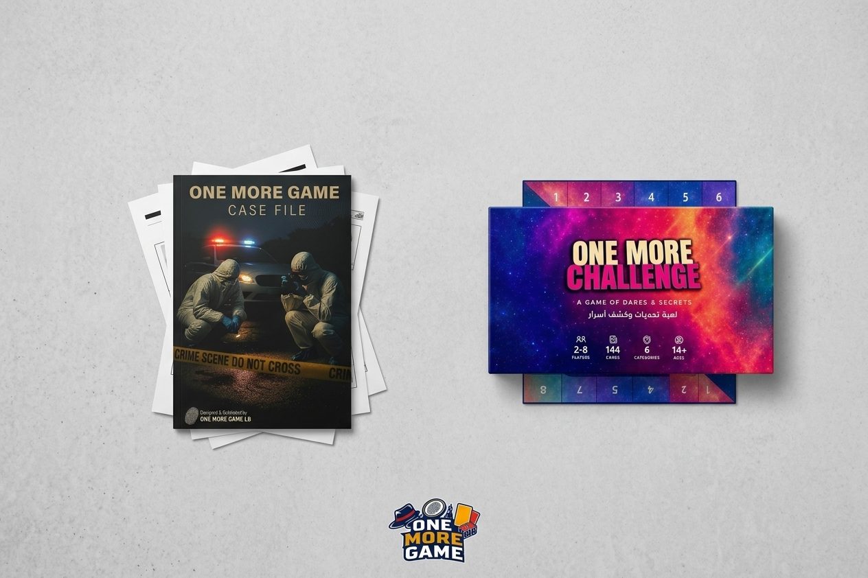 OneMoreChallenge beside a case file